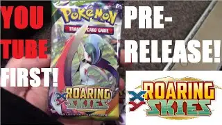 Roaring Skies Prerelease YOUTUBE FIRST!! - Pokemon TCG