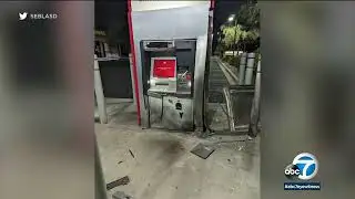 Robbery Fail: ATM exploded in SoCal, but cash remains secure inside