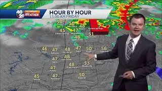 Robert Suhr 40/29 News At 5pm Forecast 3-17-22