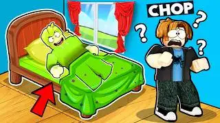 ROBLOX CHOP BECAME A SEEKER TO FIND ME IN IMPOSSIBLE SPOTS