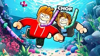 ROBLOX CHOP BECAME PROFESSIONAL SWIMMER AND BEAT ME