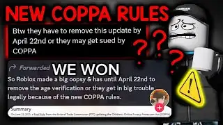 Roblox Has to Remove Age Verification?...