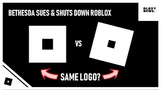 Roblox just got SUED by Bethesda for COPYING Logo!