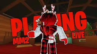 🔴ROBLOX LIVE MM2 WITH VIEWERS!!!