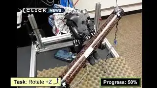 Robot learns dexterity by spinning a jar - BBC Click