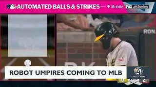 Robot umpires coming to MLB