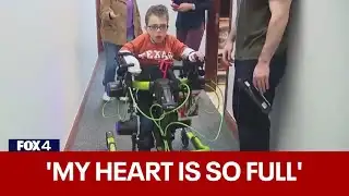 Robotic legs allowing children to take their first steps