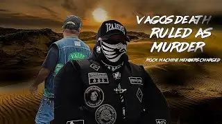 ROCK MACHINE MEMBER WHO PLOWED OVER VAGOS MC PRESIDENT CHARGED