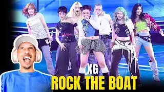 ROCK THE BOAT - XG | SBS 방송| Live Performance | REACTION VIDEO
