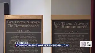 Rockford community commemorates Workers Memorial Day