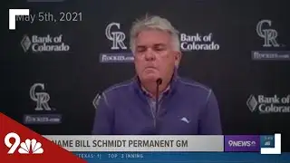Rockies name Bill Schmidt full-time general manager, remove interim tag