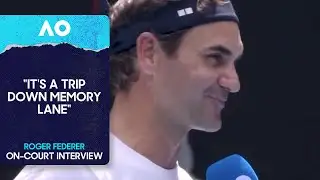 Roger Federer On-Court Interview | Australian Open 2026