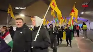 ROJAVA PROTESTS IN GERMANY AND SWITZERLAND
