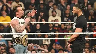 Roman Reigns Challenges CM Punk   WWE RAW 04 2026 