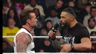 Roman Reigns Finally Challenge CM Punk in Monday Night Raw.