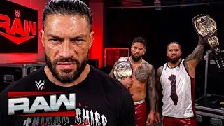 Roman Reigns Sends Chilling Warning to The Usos After Historic 9th Tag Title Win on RAW!