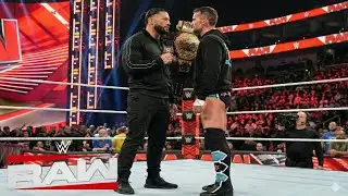 Roman Reigns Sends SHOCKWAVES on RAW! Challenges CM Punk to a Title Match After Destroying  Breakker