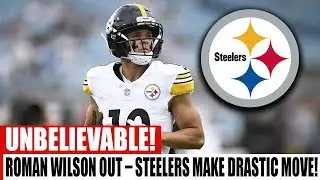 🚨 Roman Wilson OUT! Steelers Make Shocking and Drastic Move – Breaking News!