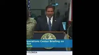 Ron DeSantis just dropped the 🎤 on FEMA