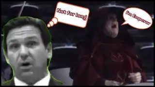 Ron DeSantis reacts to Palpatine speech