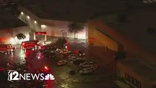Roof collapse at Desert Sky Mall