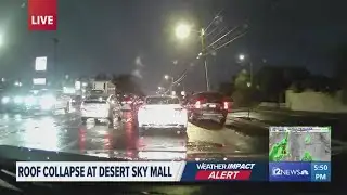 Roof reportedly collapses at Desert Sky Mall