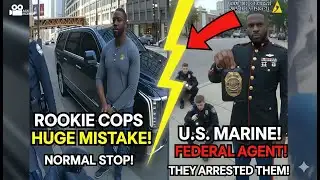 Rookie Cops Pull Over Black U S  Marine And It Goes TERRIBLY WRONG!