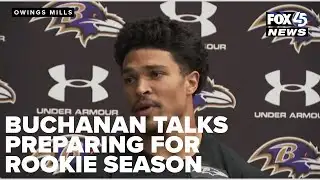 Rookie Teddye Buchanan talks first training camp, preseason games