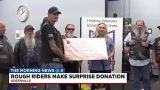 Rough Riders make surprise donation