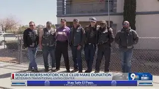 Rough Riders Motorcycle Club makes donation help veterans