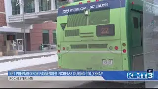 RPT prepared for passenger increase during cold snap