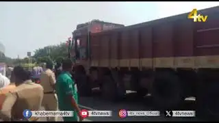 RTC Bus Loses Control in Ghatkesar, Crashes Into Divider; No Casualties Reported.