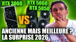 RTX 3060 en 2026 ?! meilleure GPU BUDGET que les RTX 5050 & 5060 ?