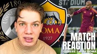 RUBBISH! Udinese 1-0 Roma REACTION