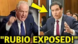 Rubio CAUGHT Lying About Trump Oil Corruption
