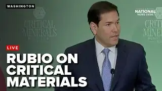 Rubio details first talks at Critical Minerals Minsterial