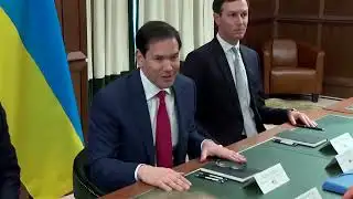 Rubio expects progress during US-Ukraine talks | REUTERS