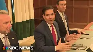 Rubio: Ukraine peace discussions ‘productive’ after critical Florida meeting