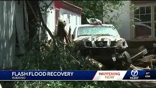 Ruidoso flood recovery efforts ongoing