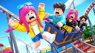 Rumi Fell Off The Roller Coaster In Roblox (Kpop Demon Hunters)