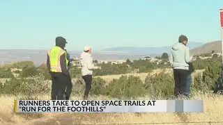 Runners hit open space trails for Foothills run