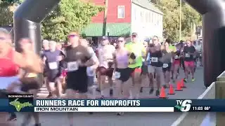 Runners race to support nonprofits in Iron Mountain half marathon