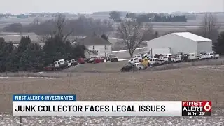 Rural Nebraska junk collector facing more legal issues