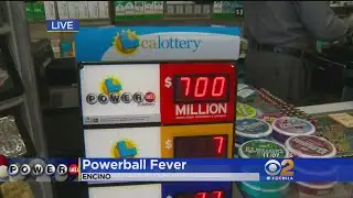 Rush Is On For Powerball Tickets