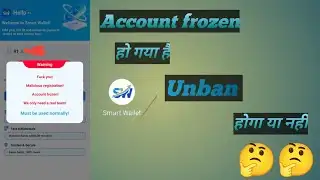 Rushpay and Winpay ka Baap launch Smart Wallet Earning App Account frozen problem 🥺🥺//Smart Wallet