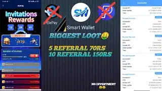 Rushpay and Winpay ka Baap launch Smart Wallet Earning App New Very Fast Withdrawal//Smart Wallet