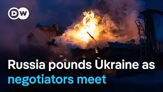 Russia attacks Kyiv, Kharkiv as Abu Dhabi talks set to continue | DW News