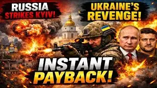 Russia Hits Kyiv—Ukraine’s Instant, Brutal Counterstrike Explained