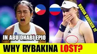 RUSSIA IN DISBELIEF! Alex Eala’s Explosive Performance Stuns Elena Rybakina!