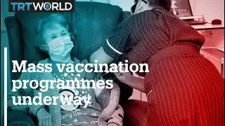 Russia, UK mass vaccination programmes underway